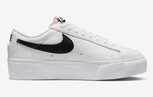 Nike Blazer Low Platform White Black