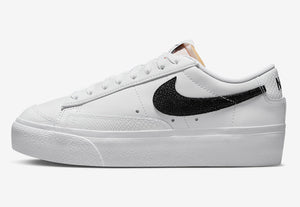 Nike Blazer Low Platform White Black