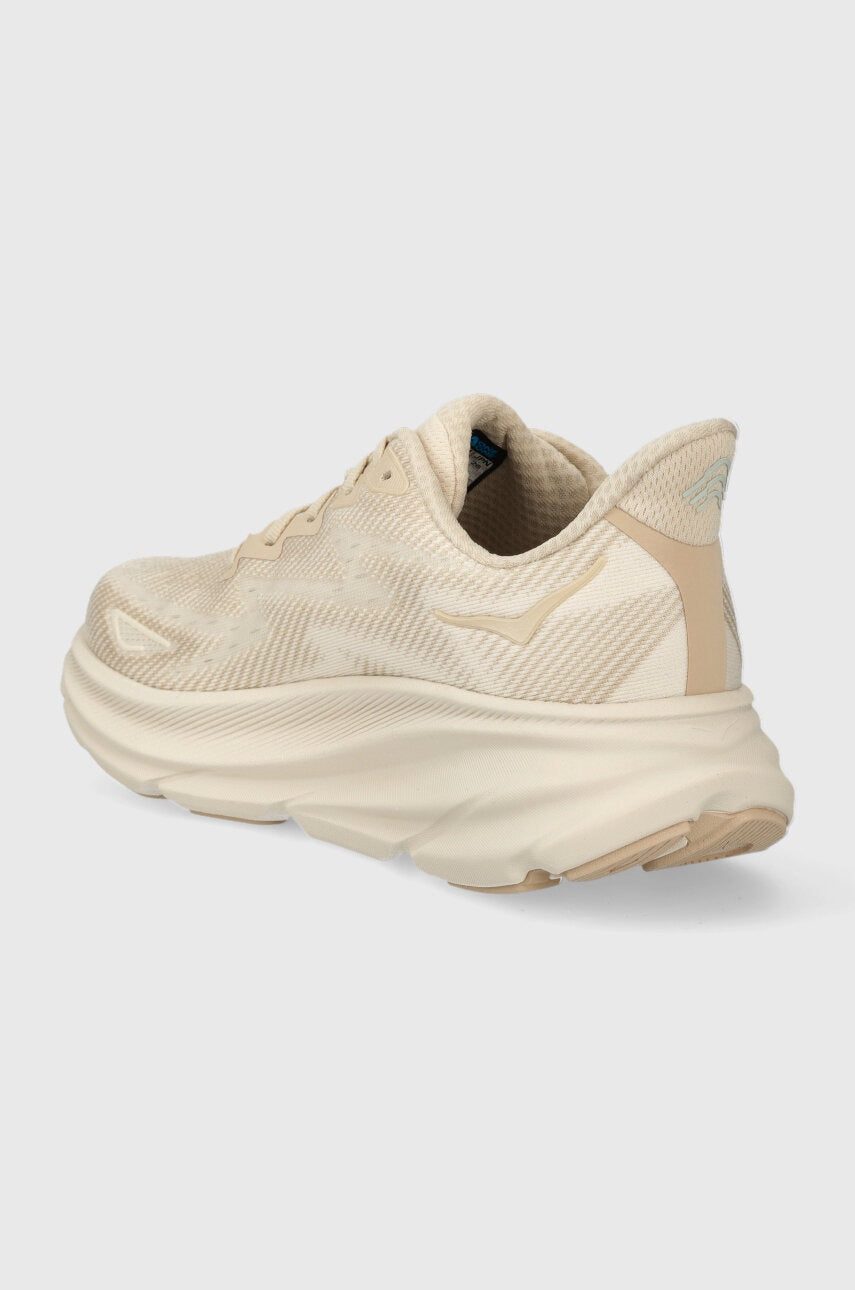 Hoka running shoes Clifton 9 Beige