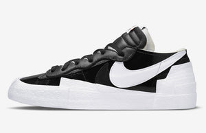 Nike Blazer Low Sacai Black Patent Leather