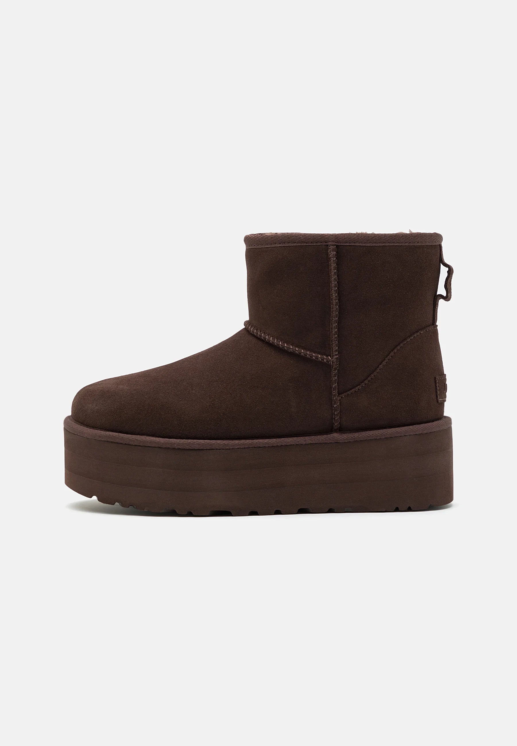 UGG CLASSIC MINI PLATFORM burnt cedar