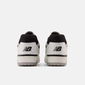 New Balance 550 White Concrete Black