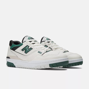 New Balance 550 Sea Salt Pine Green