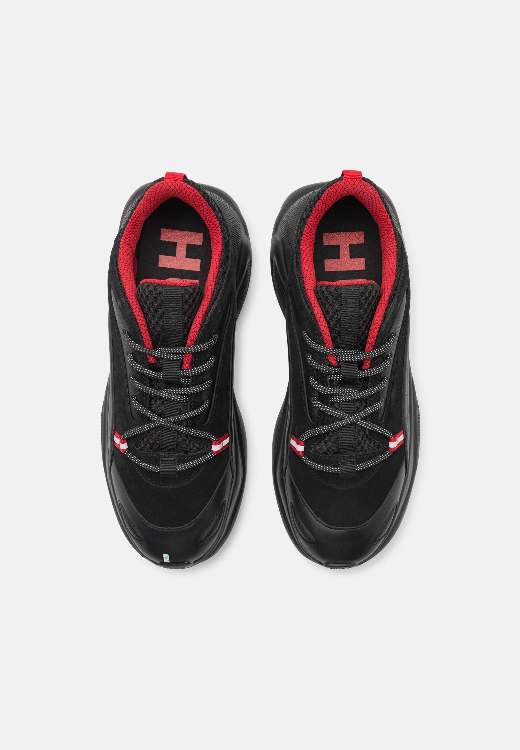 HUGO Leon Runn Black Red