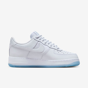 Nike Air Force 1 White Ice Blue Sole