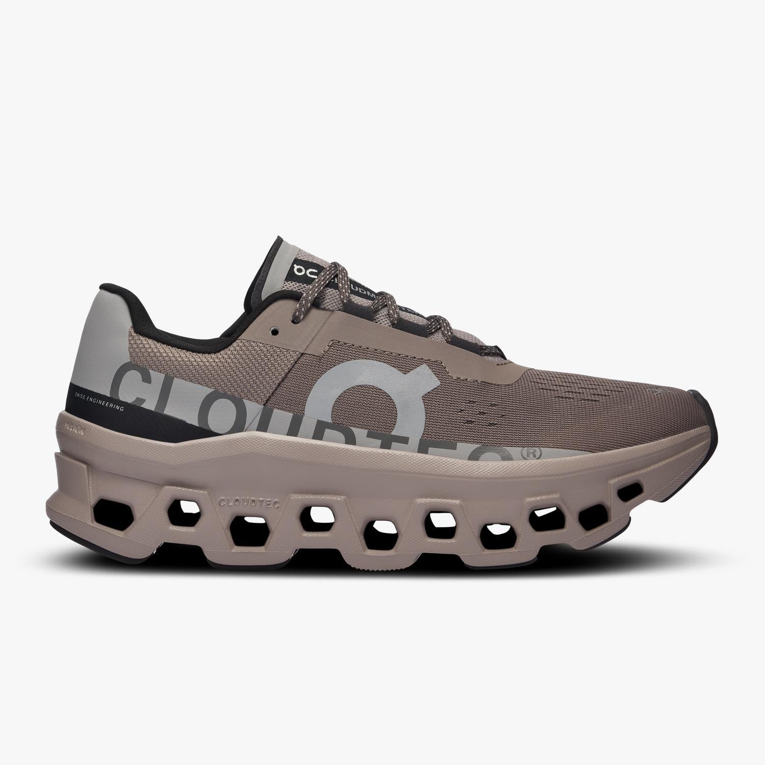 On Cloudmonster 'Cinder Fog'