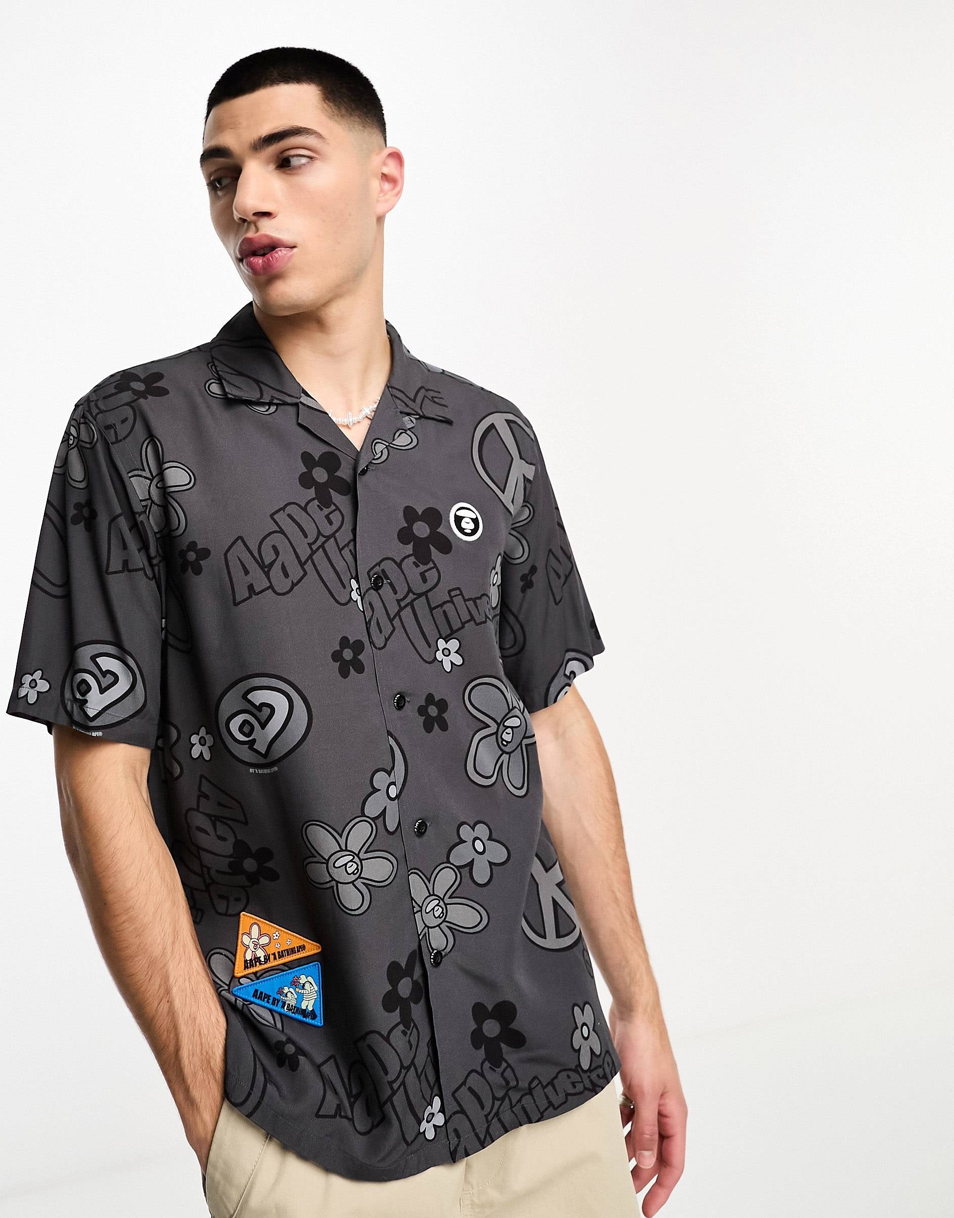 Aape By a Bathing Ape shirt black