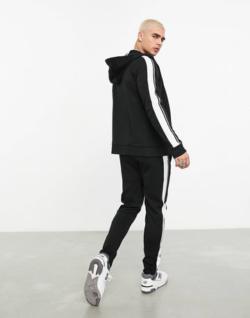 BOSS Green regular fit tracksuit set black