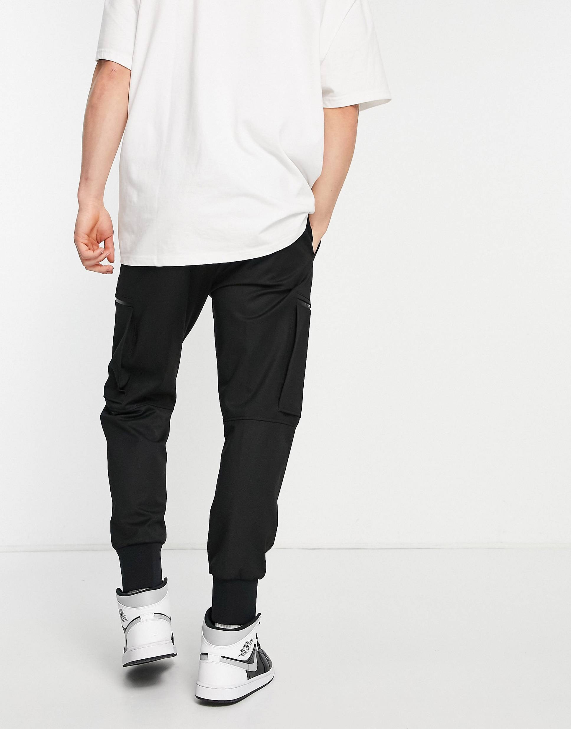 HUGO Glavin221 cargo trousers black