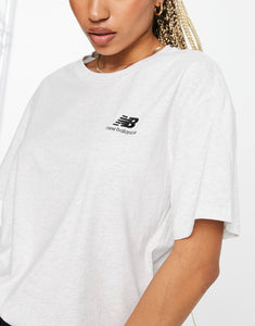 New Balance unisex logo t-shirt grey