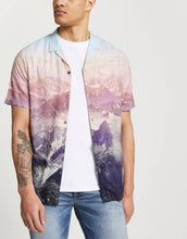 Load image into Gallery viewer, River Island shirt revere collar pink