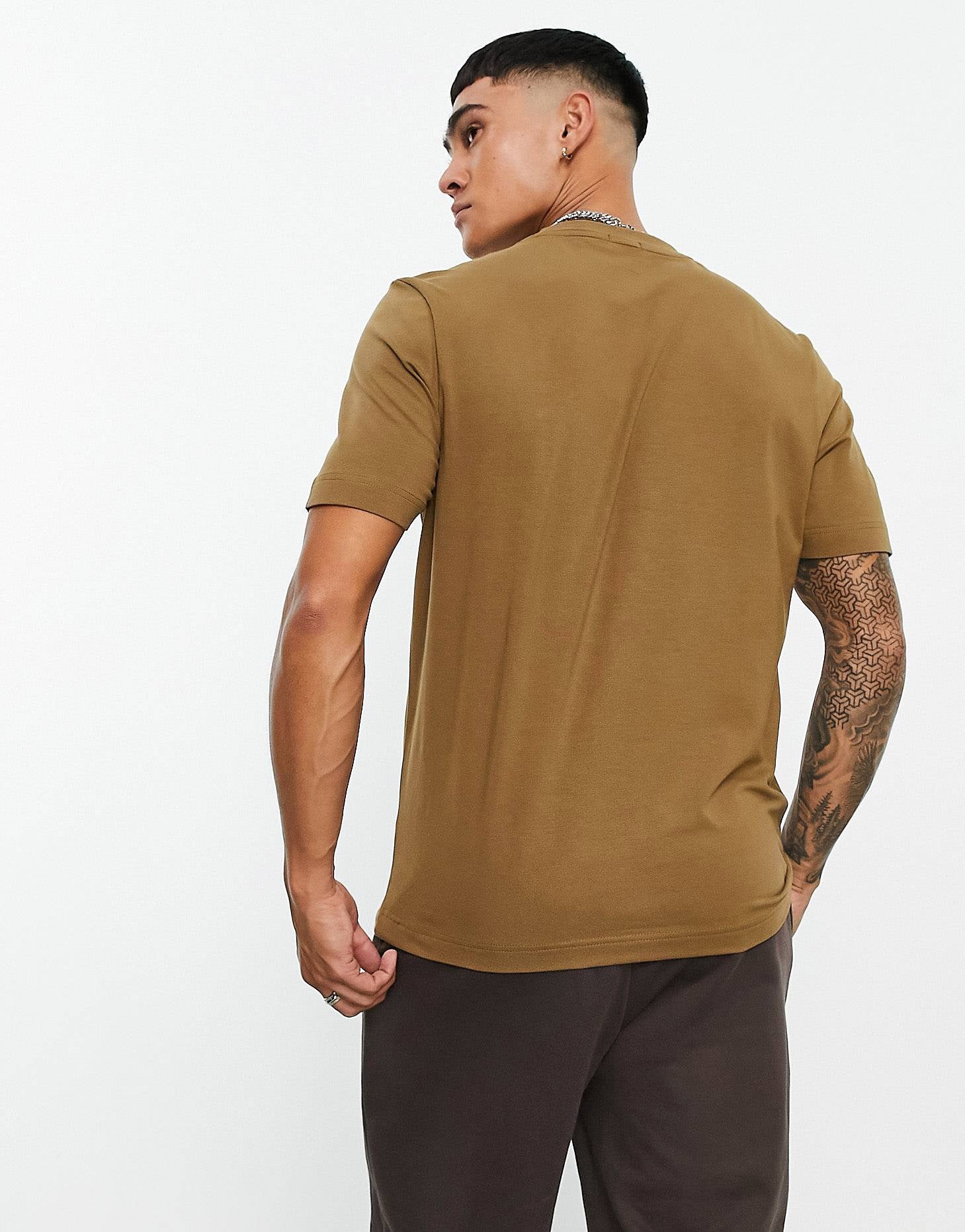 BOSS Orange TChup t-shirt dark beige