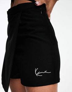 Karl Kani signature wrap skort black