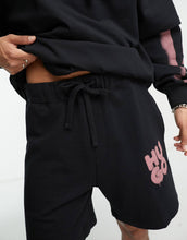 Load image into Gallery viewer, HUGO Dolivar logo jersey shorts black