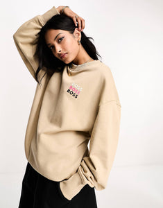 BOSS Eteia sweatshirt beige