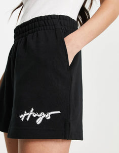 HUGO Nashari jersey shorts black