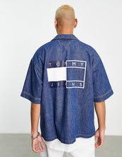 Load image into Gallery viewer, Tommy Jeans denim shirt blue