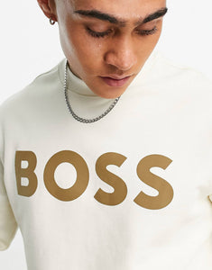 BOSS Orange sweatshirt light beige