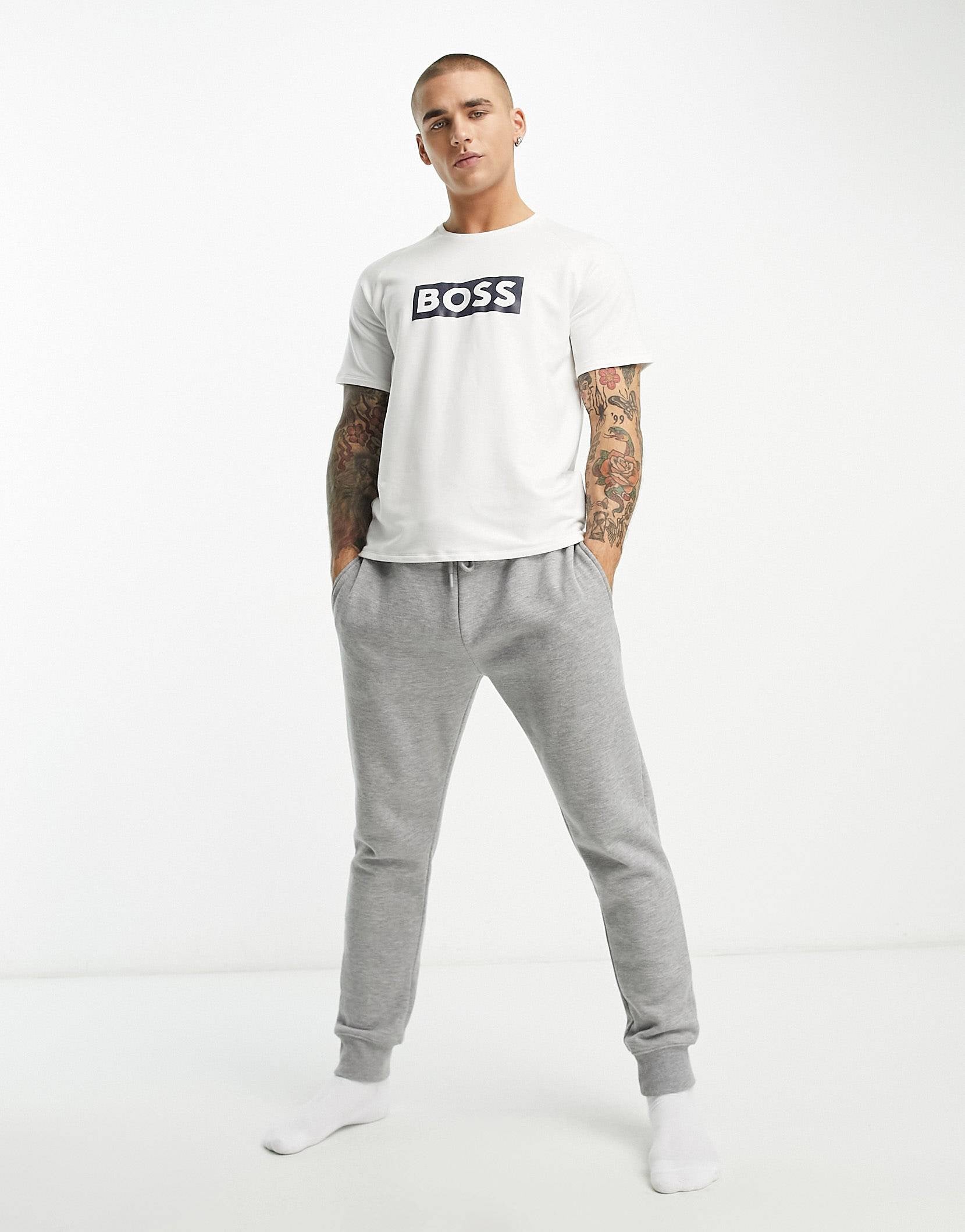 BOSS lounge t-shirt white