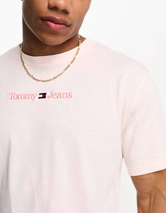 Tommy Jeans classic t-shirt pink