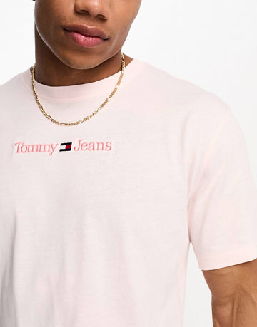 Tommy Jeans classic t-shirt pink