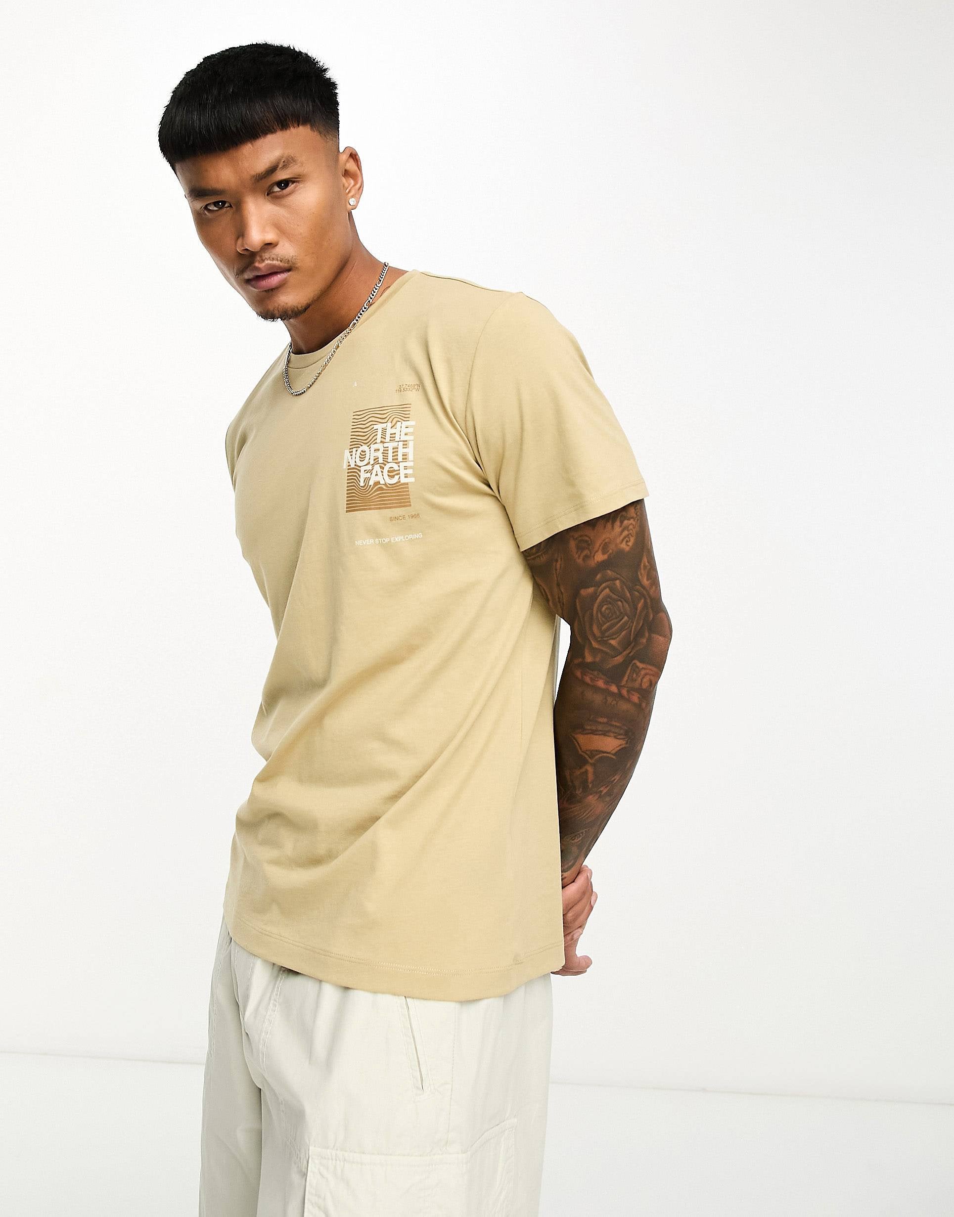The North Face Foundation t-shirt khaki stone