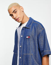 Load image into Gallery viewer, Tommy Jeans denim shirt blue