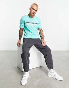 BOSS Green Tee 2 t-shirt aqua green