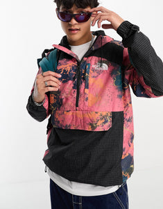 The North Face NSE pink distort print