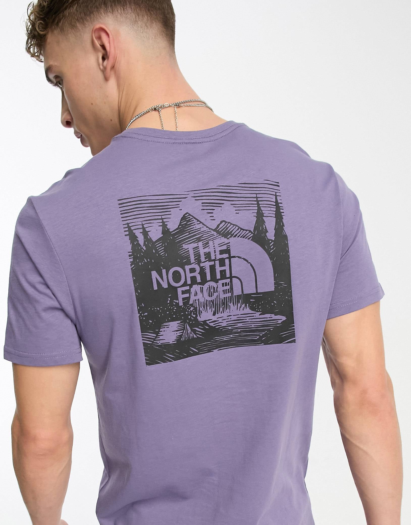 The North Face Redbox t-shirt purple