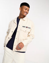 Load image into Gallery viewer, Tommy Jeans Aiden oversized denim jacket yellow