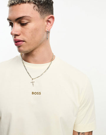 BOSS Orange Tchup t-shirt light beige