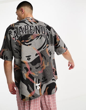 Aape By Bathing Ape camo shirt