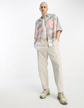 Load image into Gallery viewer, Weekday Oversized resort short sleeve shirt motor print