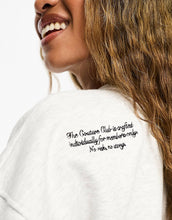 Load image into Gallery viewer, The Couture Club co-ord sweatshirt grey