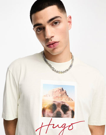 HUGO Driceto t-shirt white