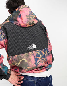 The North Face NSE pink distort print