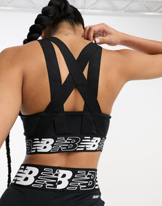 New Balance Relentless bra black