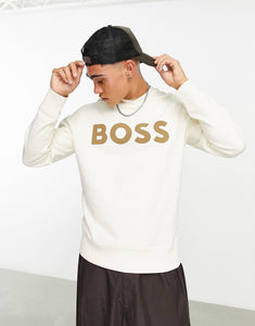 BOSS Orange sweatshirt light beige