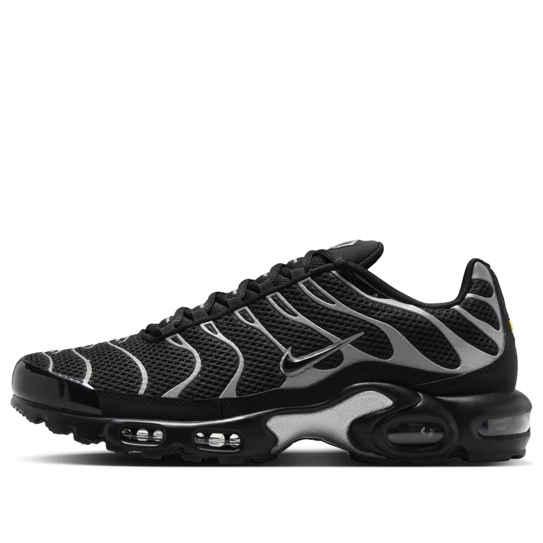 Nike Air Max Plus Premium Black Reflective Silver