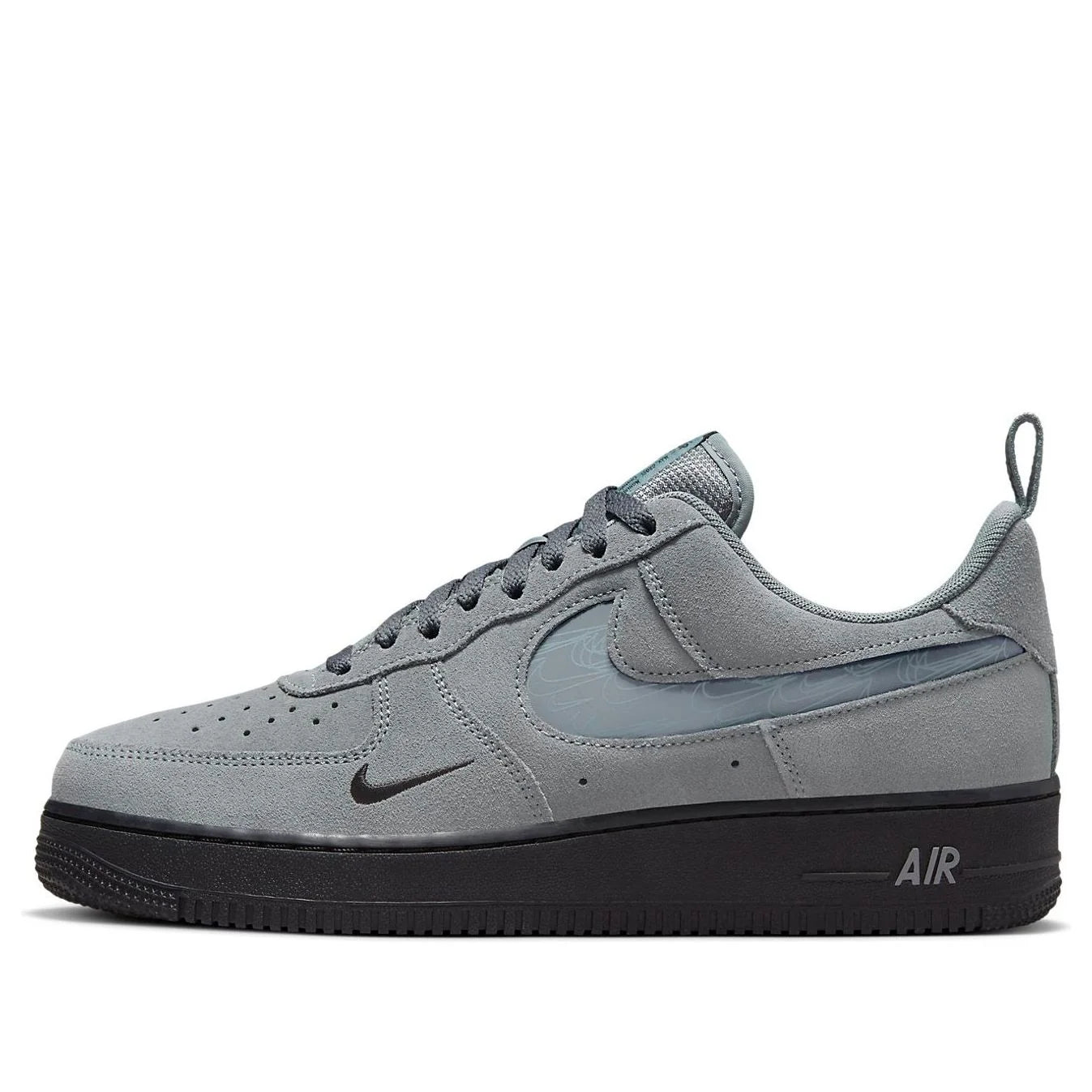 Nike Air Force 1 Low '07 LV8 Reflective Swoosh Cool Grey