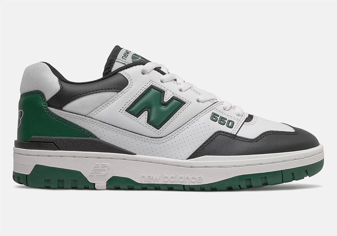 New Balance 550 White Green Black