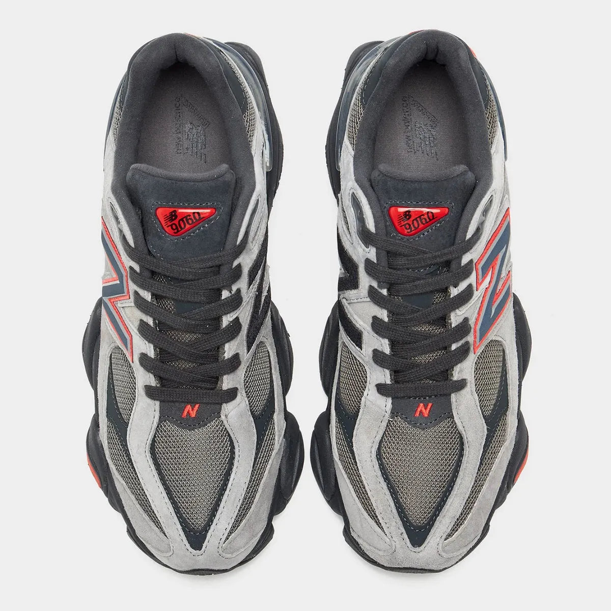 New Balance 9060 Grey Black Red