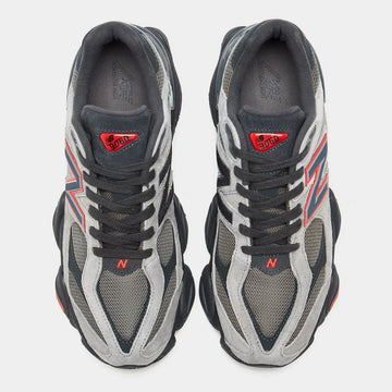 New Balance 9060 Grey Black Red
