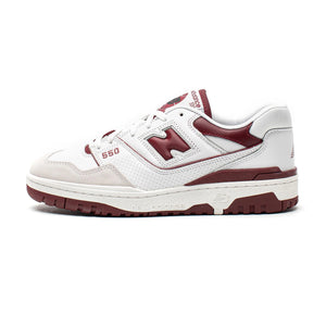 New Balance 550 Sea Salt Burgundy