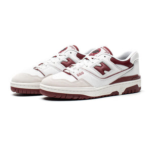 New Balance 550 Sea Salt Burgundy