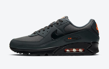 Nike Air Max 90 Iron Grey Black Total Orange