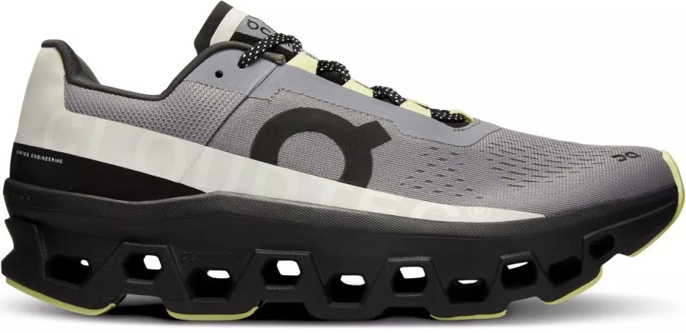 On Running Cloudmonster Silver Fossil