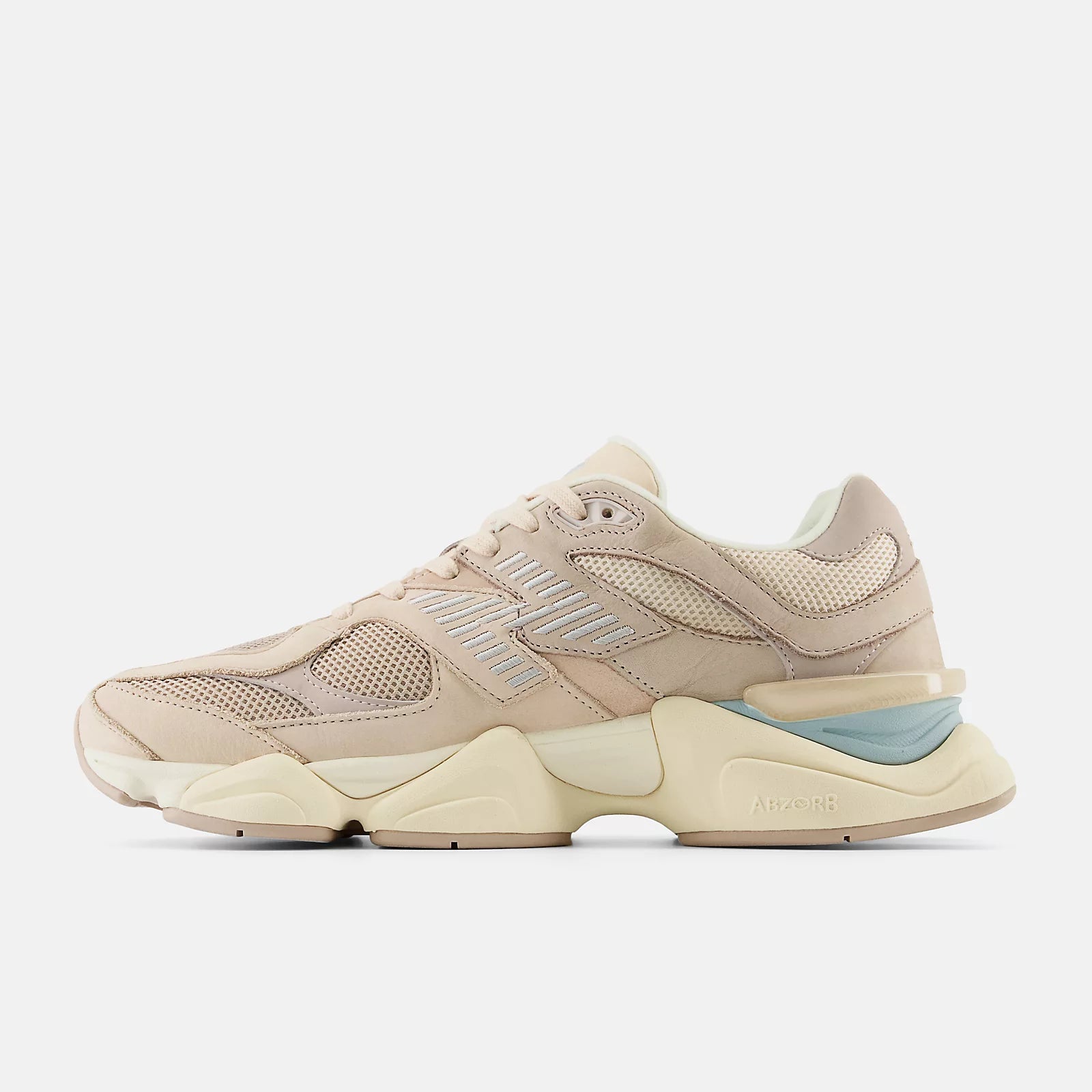 New Balance 9060 Ivory Cream Pink Sand