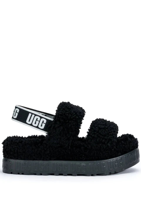 UGG Oh Fluffita Platform Slingback Slippers